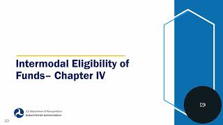 Circular 9050 Urbanized Areas Formula Grant Programs Session 3 Eligible Projects & Requirements