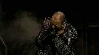[HQ] Judas Priest - Accident - Toronto 1991 (Halford Falls From His Motorcycle) [Very Rare Video]