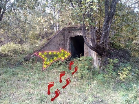 Нашли огромный заброшенный бункер в лесу