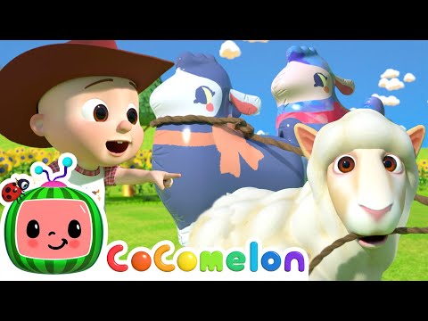 Ba Ba Black Sheep! (Play Pretend at the Farm) | CoComelon Animal Time | Animal Nursery Rhymes