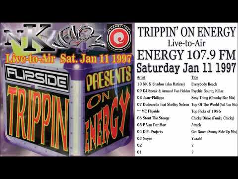 1997 01 11 Energy 107.9FM Trippin' On Energy with MC Flipside pres DJ NK & Steve Venom
