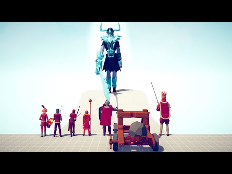 DREAD KING vs EVERY FACTION - Totally Accurate Battle Simulator TABS