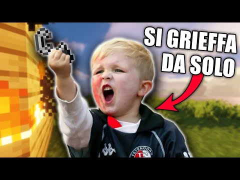 BAMBINO SI GRIEFFA DA SOLO [Minecraft Troll]