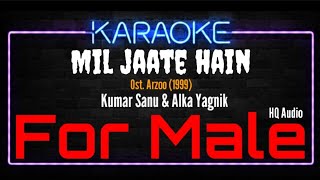 Download lagu Karaoke Mil Jaate Hain ( For Male ) - Kumar Sanu & Alka Yagnik Ost. Arzoo (1999) mp3 Download lagu Karaoke Mil Jaate Hain ( For Male ) - Kumar Sanu & Alka Yagnik Ost. Arzoo (1999) mp3