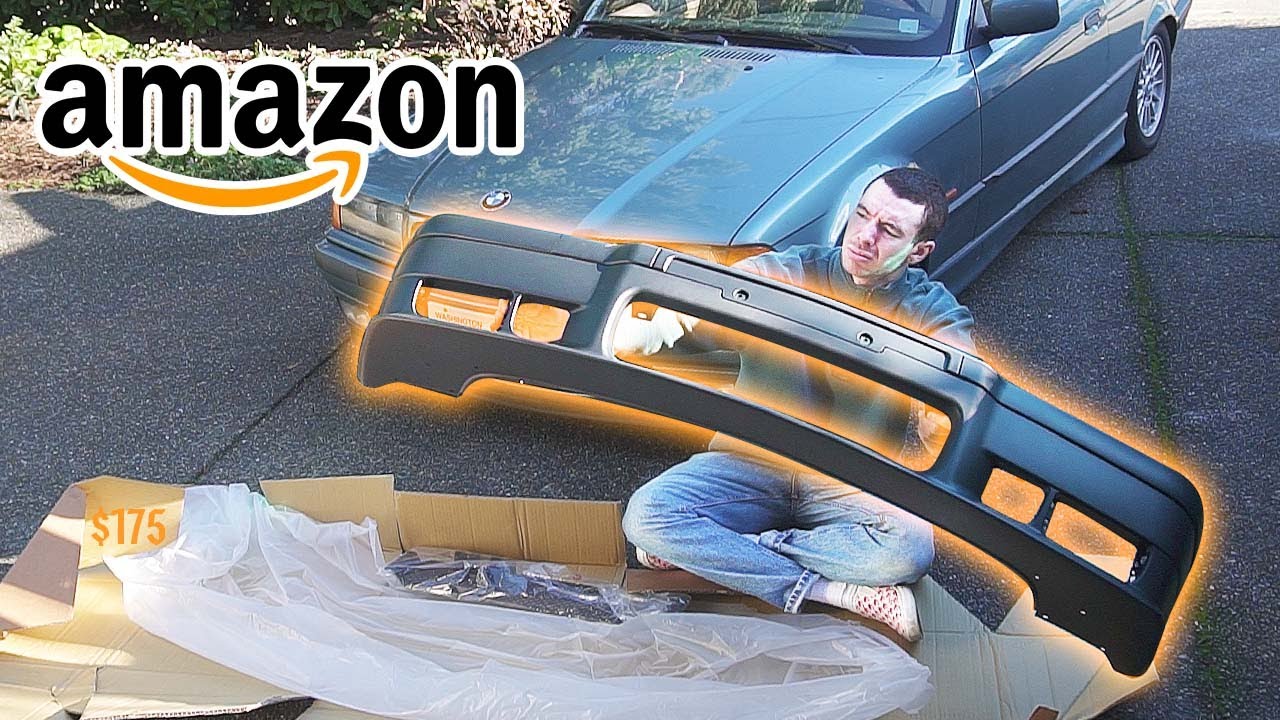 I bought an M3 bumper on Amazon... how bad is it? (e36 build part 3)