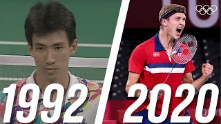28 years later ... 🏸  | Men's badminton Then and Now!