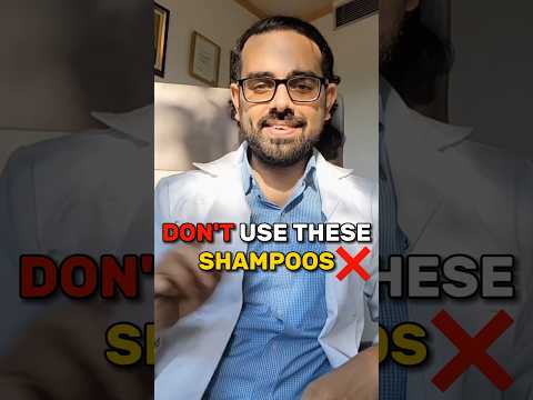 Stop Using These Shampoos 😨 #shampoo #shorts
