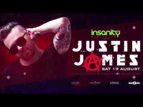 DJ JUSTIN JAMES | Saturday 19. August 2017 | Insanity  Nightclub Bangkok