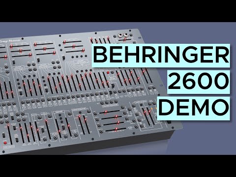 Behringer 2600 Gray Meanie Sound Demo (no talking)