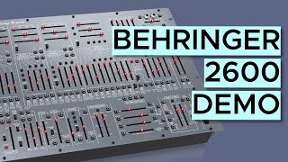 Video thumbnail for Behringer 2600 Gray Meanie Sound Demo (no talking) by Limbic Bits