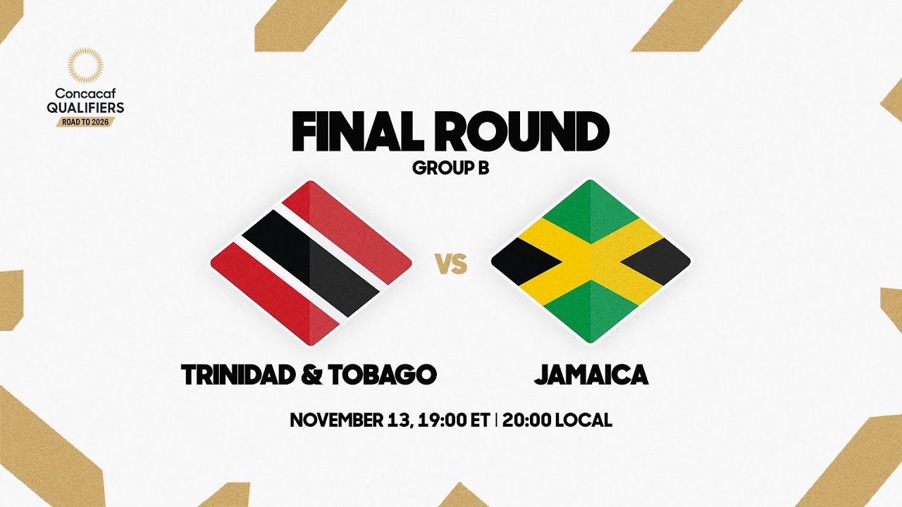 Trinidad and Tobago vs Jamaica | 2024/25 Concacaf Qualifiers - YouTube