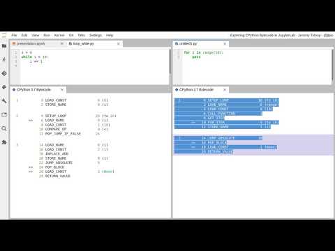 Exploring CPython Bytecode in JupyterLab