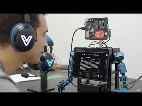 ARDUINO UNO Q PROJECT | Man and Robot Chat | Raw 1 shot