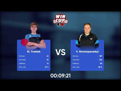 20:30 Yurii Shchepanskyi 3-2 Mykola Halynskyi West 5 WIN CUP 13.12.2022 | TABLE TENNIS WINCUP