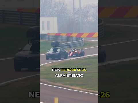 Ferrari SF-26 vs Alfa Stelvio 🔥