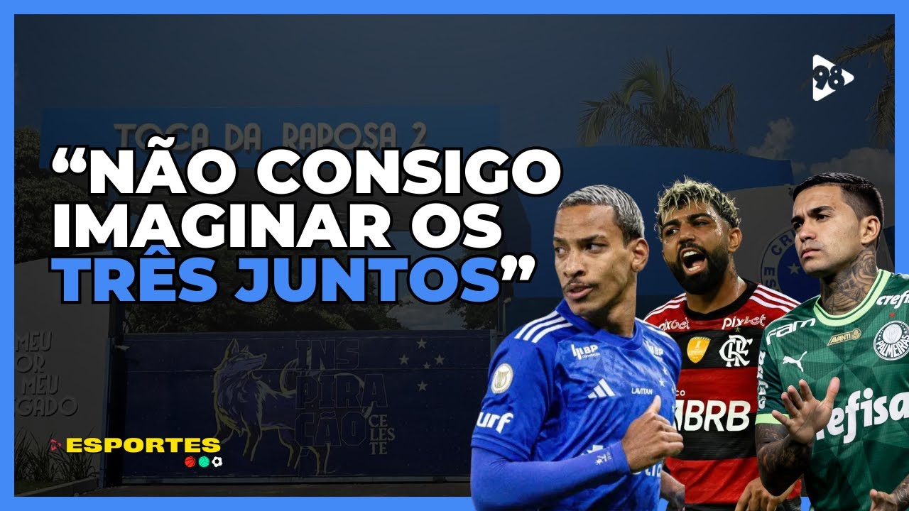 Como fica o ATAQUE do CRUZEIRO com MATHEUS PEREIRA, GABIGOL e DUDU?