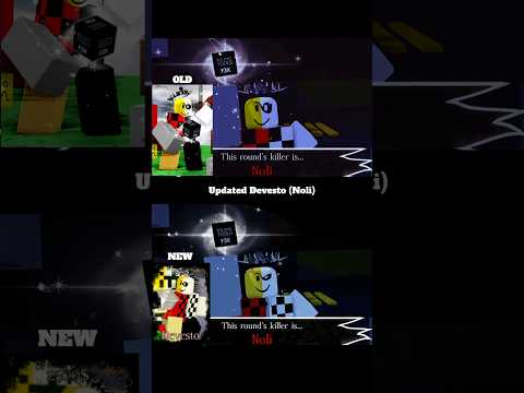 Devesto and Artful Noli (Old vs New) 🔥 #forsaken #roblox #robloxshorts #noli #fyp #feedshorts #viral