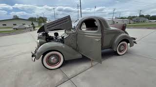 1936 Ford 3-Window Coupe Open Walk Around