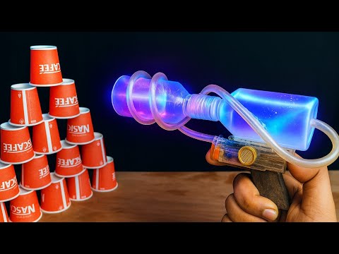 DIY Plasma Cannon ⚡ | Powerful Science Project!