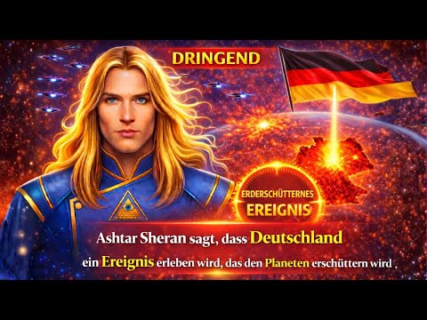 Ashtar Sheran sagt, dass Deutschland ein Ereignis erleben wird, das den Planeten erschüttern wird