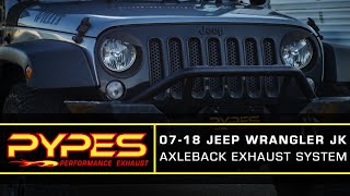 Street-Pro Axle-Back Exhaust System 2007-2018 Jeep Wrangler JK 3.6L - Polished Tips - video thumbnail 4