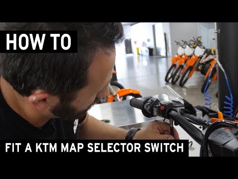 How To: Fit a KTM Map Selector/Traction Control Switch