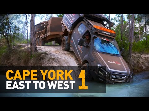 🔥WE DID IT! Crossing Cape York hauling 7m trailers (Frenchman’s Track, North QLD) (Part 1 of 2)