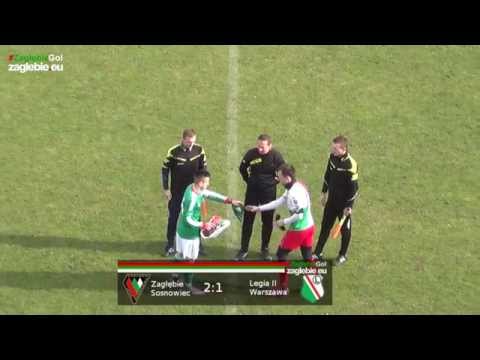 Zagłebie Sosnowiec 2:1 Legia II Warszawa