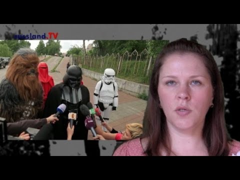 Kiew: Darth Vader vs. Vitali Klitschko [Video]
