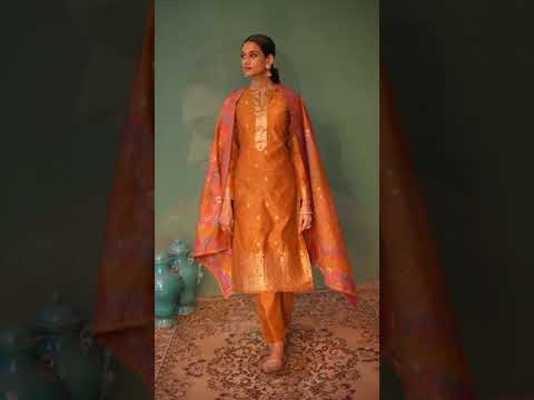 Fiona Shabnam Jacquard Silk Wholesale Designer Salwar Suit Catalog – product video thumbnail