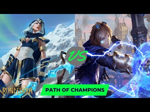 THE PRODIGAL EXPLORER- (Lvl 7) ASHE vs EZREAL | Path of Champions | Legends of Runeterra Gameplay