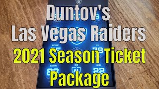 Las Vegas Raiders 2021 Season Ticket Package