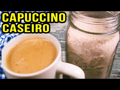 PÓ DE CAPUCCINO CASEIRO Barato e Delicioso - Não compre mais, faça o seu!