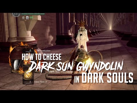 How to Cheese Dark Sun Gwyndolin in Dark Souls Remastered (Easy Kill)