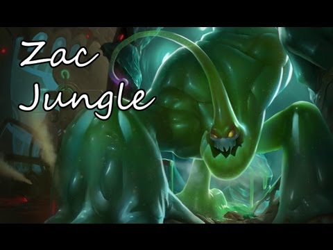 League of Legends - Zac Jungle Guide FULL Commentary