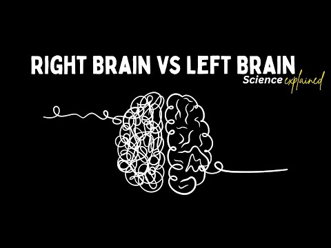 Right Brain vs Left Brain - Science Explained