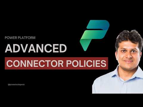 Power Platform Admin: Connector Policies Power Platform Admin: Connector Policies