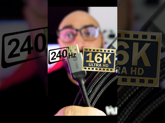 Vídeo relacionado con KabelDirekt - Cable DisplayPort 2.0 8K - 2m - Cable DP 2.0 con blindaje especial A.I.S. para PC de juegos/laptops de juegos y alta resolución 4K / 8K o super rápido 144Hz, 240Hz o 360Hz