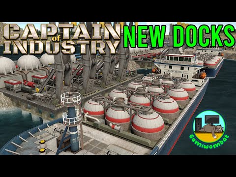 Initial stages of New Dock Layout Greatest Factory Construction Game Ever Lets Play  EP 16