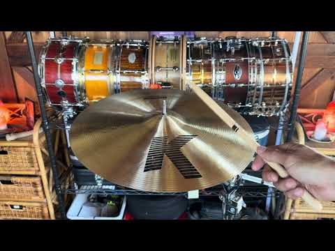 Vintage Zildjian 17" K Dark Crash - Early IAK Pre-Serial (1151g) Thin 1988-1993 image 4