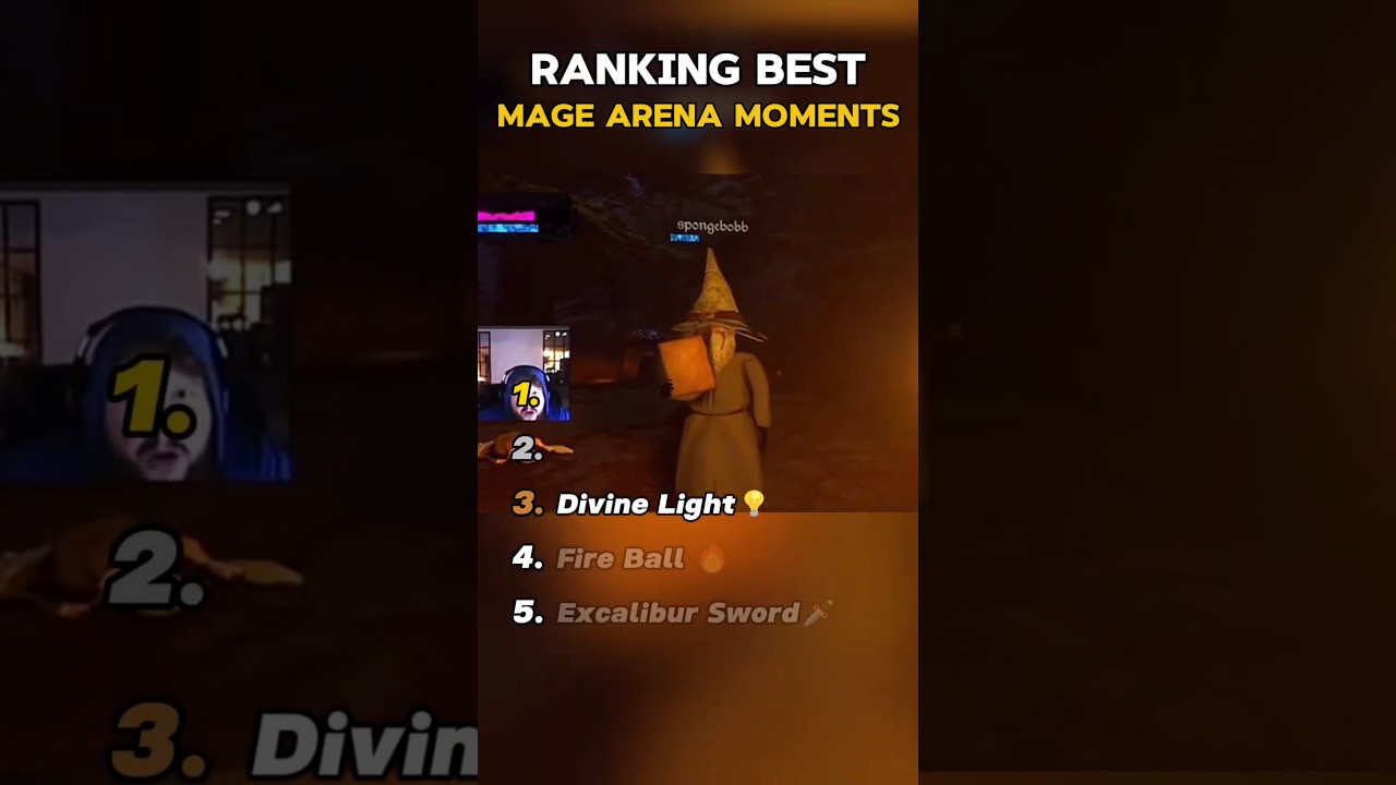 Ranking The Best MAGE ARENA Funny Moments #magearena #gaming #funny #shorts