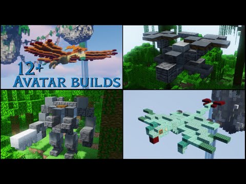 Minecraft: 12+ Avatar Build Ideas!