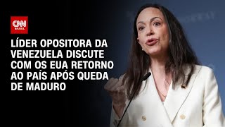 Vídeo: Corina diz que discute com os EUA retorno à Venezuela | CNN PRIME TIME