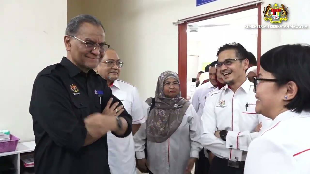 Lawatan YB Menteri Kesihatan ke Klinik Kesihatan Pulau Tuba