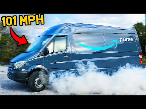 Amazon Prime Van Sent Sideways
