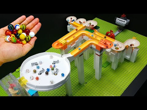 Marbles track test for the next tournament by Fubeca's Marble Runs