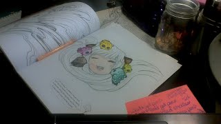 the colorist tag and coloring and chatting!