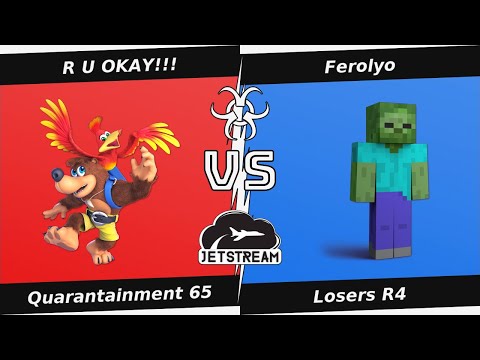 Quarantainment 65 Losers R4 - R U OKAY!!! (Banjo) Vs Ferolyo (Steve) - SSBU