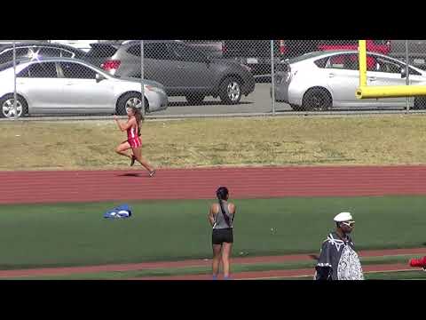 Los Alamitos VarG 4x100m at Downey Relays 2-24-18