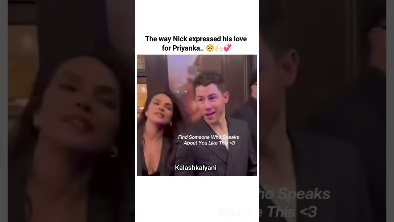 The way Nick expressed his love 🥺💞#kalashkalyani #bollywood #edit #shorts #viralvideo #love #song